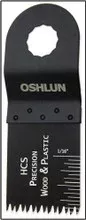 1-1/3″ Precision Japan HCS Oscillating Tool Blade, 3pk (SoniCrafter), Oshlun MMR-1003