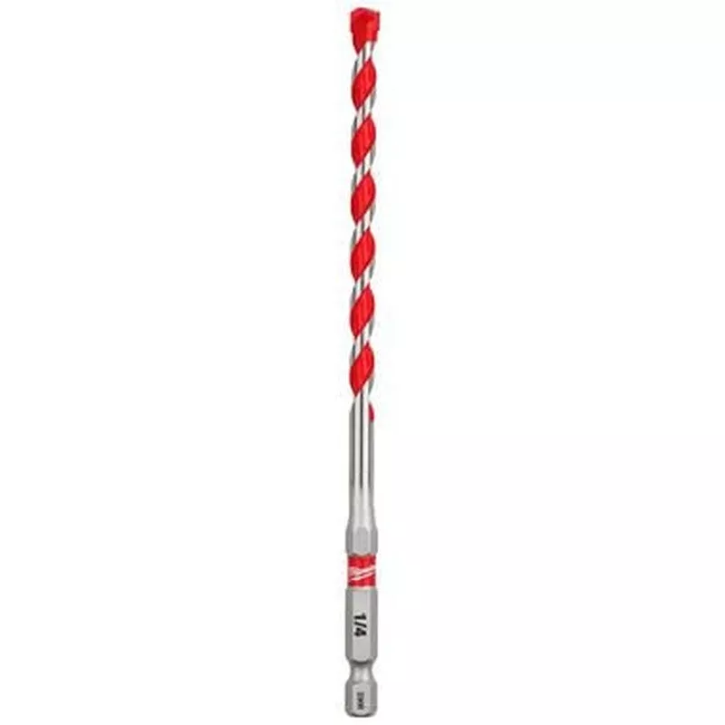 1/4 in. x 4 in. x 6 in. SHOCKWAVE Carbide Hammer Drill Bit