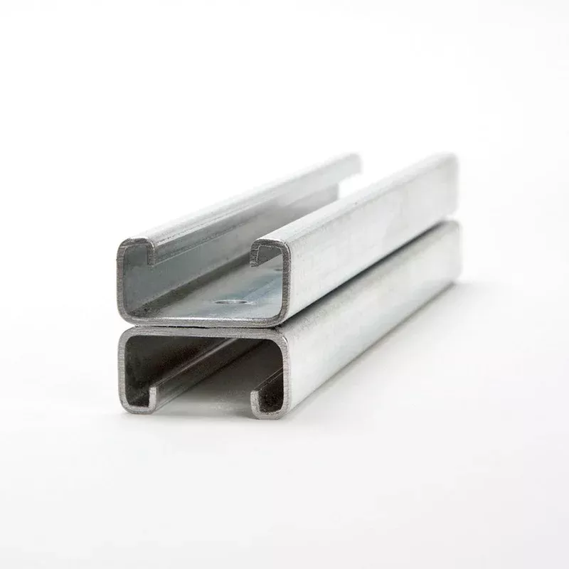 1-5/8″ x 1-5/8″ Back-to-Back Strut Channel with Short Slots 3 ft. – Pre-Galvanized