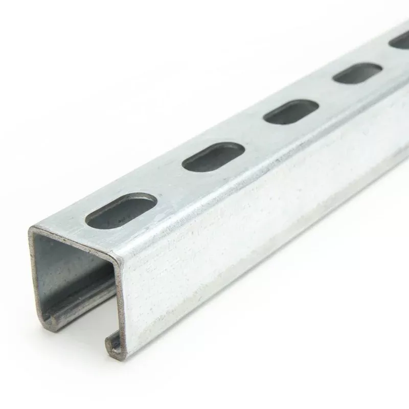 1-5/8″ x 1-5/8″ Short Slotted Strut Channel 2 ft. – Pre-Galvanized