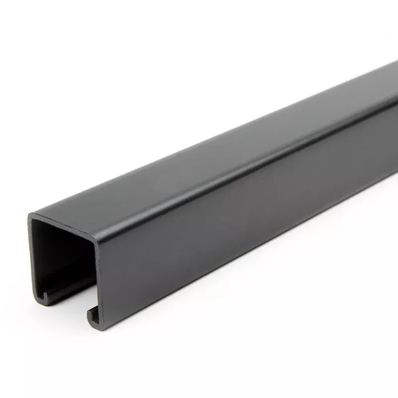 1-5/8″ x 1-5/8″ Solid Strut Channel 10 ft. – Black E-Coat/Paint