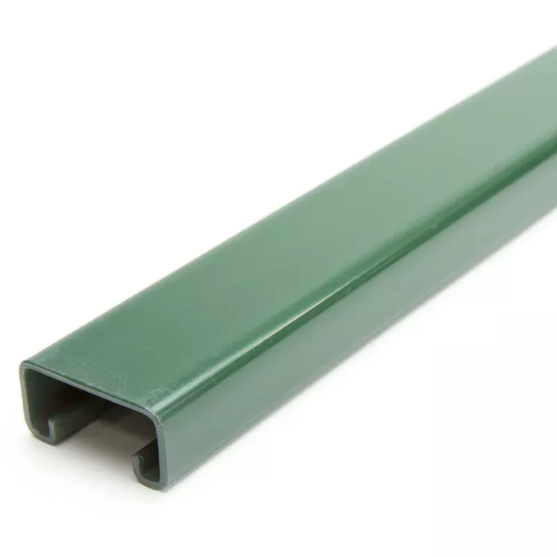 1-5/8″ x 13/16″ Solid Strut Channel 20 ft. – Green Powder Coat/Paint