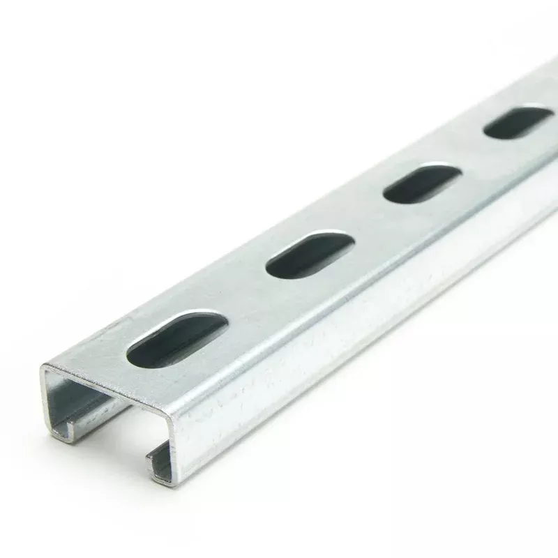 1-5/8″ x 13/16″ Strut Channel with Short Slots 1 ft. – Aluminum
