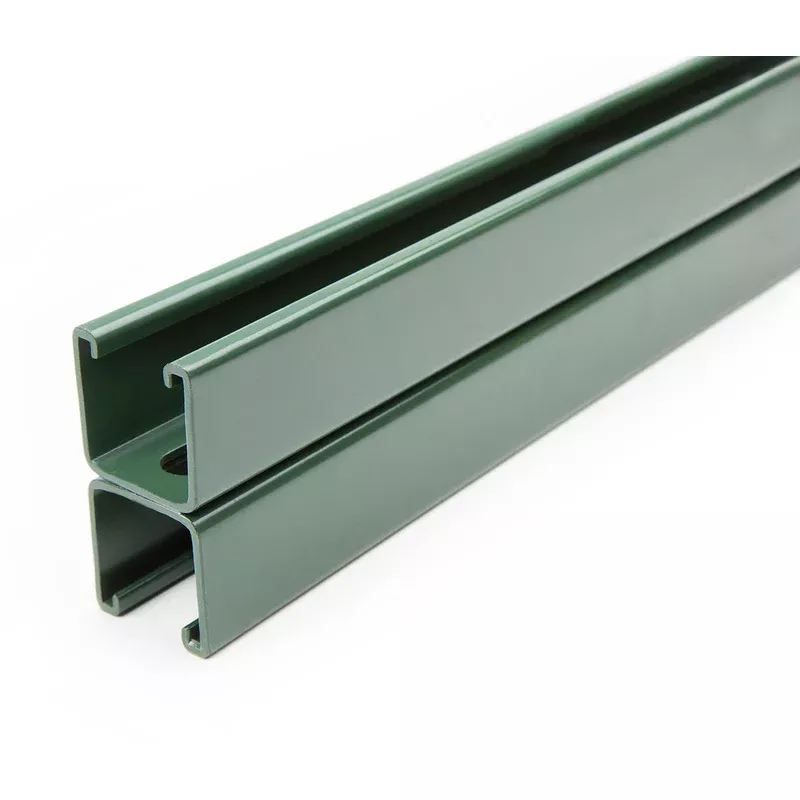 1-5/8″ x 3-1/4″ Back-to-Back Strut Channel 5 ft. – Green Powder Coat/Paint