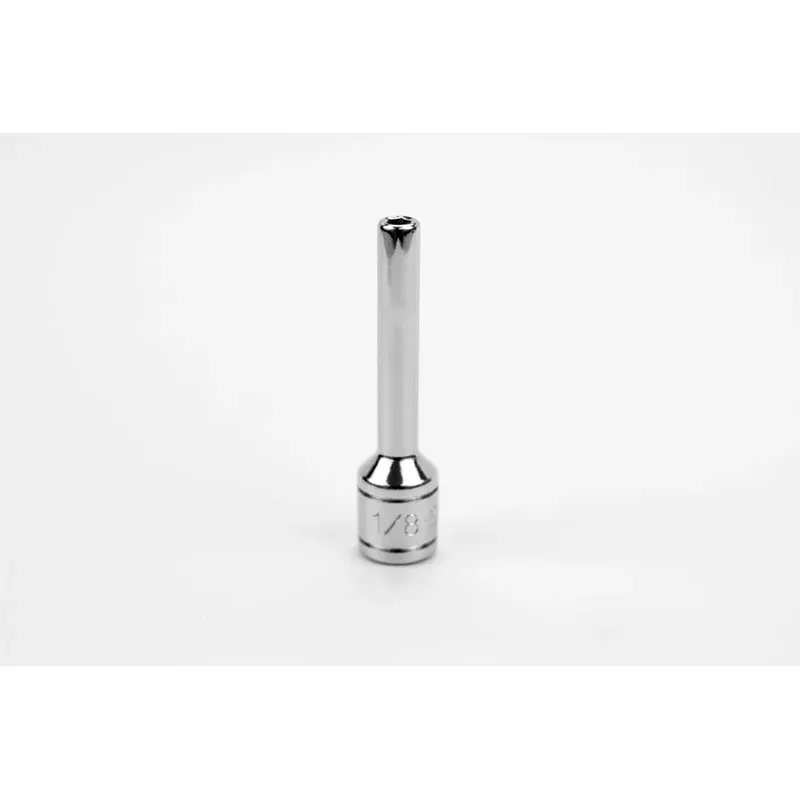1/8″ 1/4″ Drive 6 Point Fractional Deep Chrome Socket
