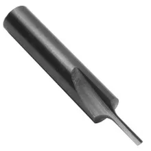 1 Flute Straight Bit, 1/4 Dia 3/4 Cut Length, 1/4 Shank, Southeast Tool SST120