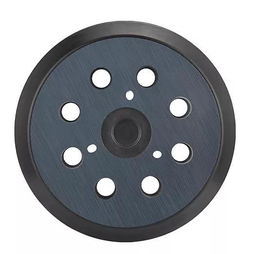 1 Pack 5" 8 Hole Hook & Loop Replacement Sander Pads Compatible with Makita Orbital Sander BO5010 BO5030K BO5031K BO5041K, Replacement Parts #743081-8/743051-7 (3 Screw Holes Sander Pads
