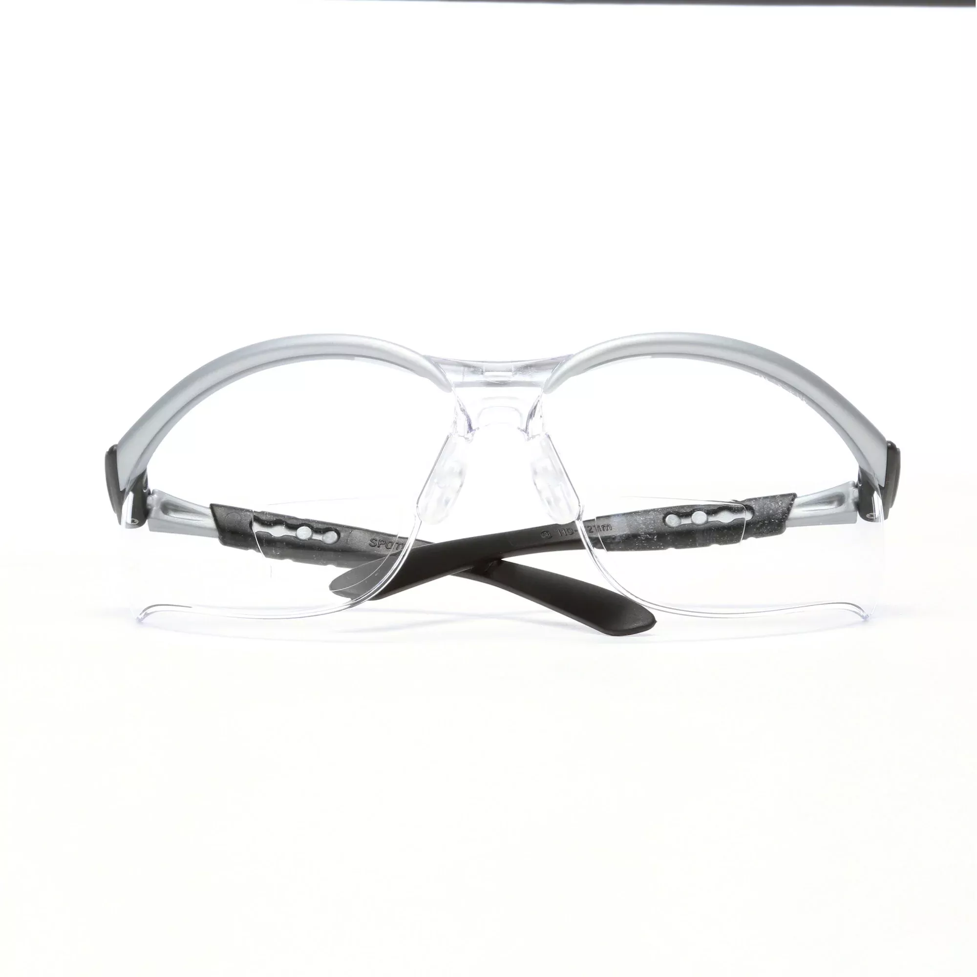 3M BX Reader Protective Eyewear 11376-00000-20, Clear Lens, SilverFrame
