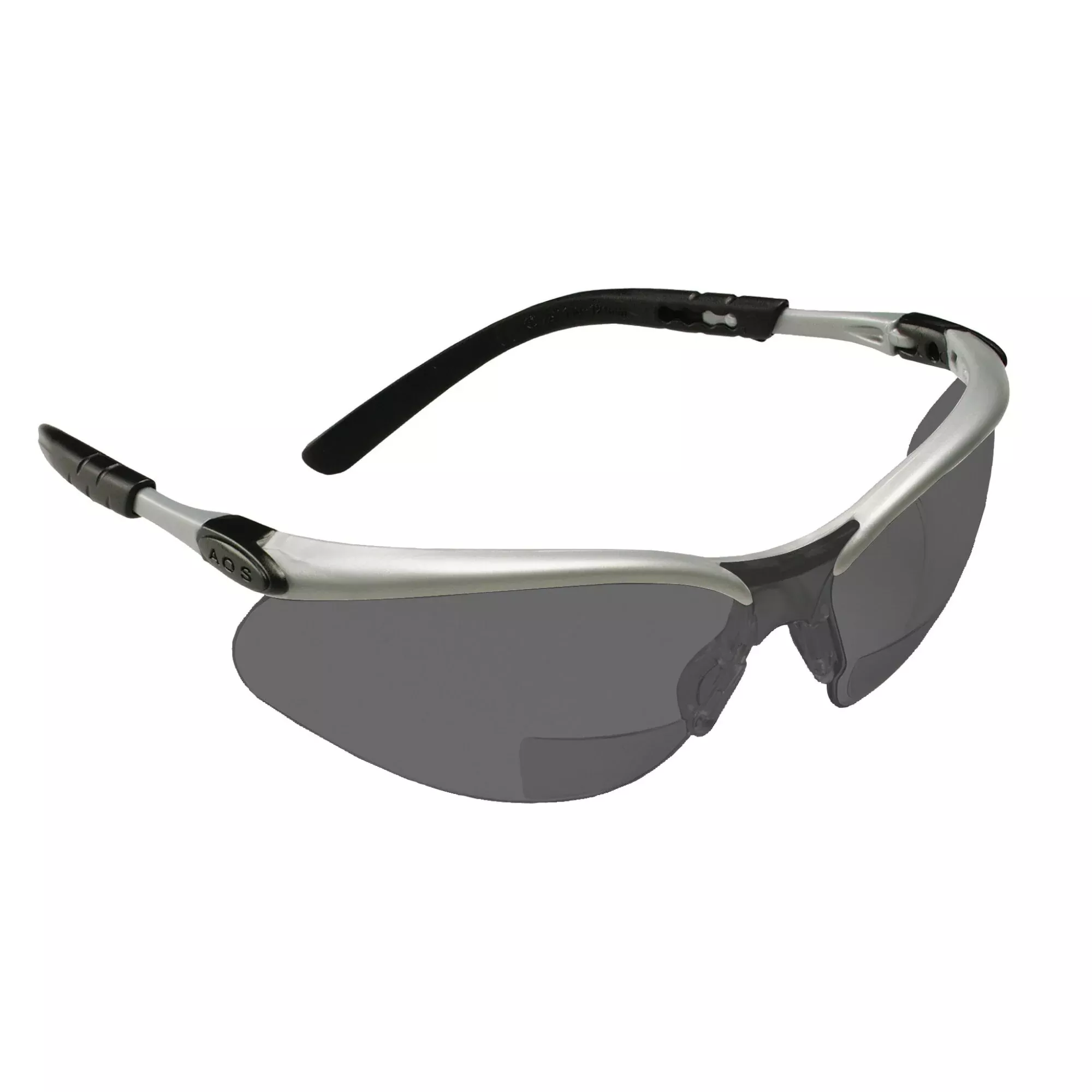 3M BX Reader Protective Eyewear 11377-00000-20, Grey Lens, SilverFrame