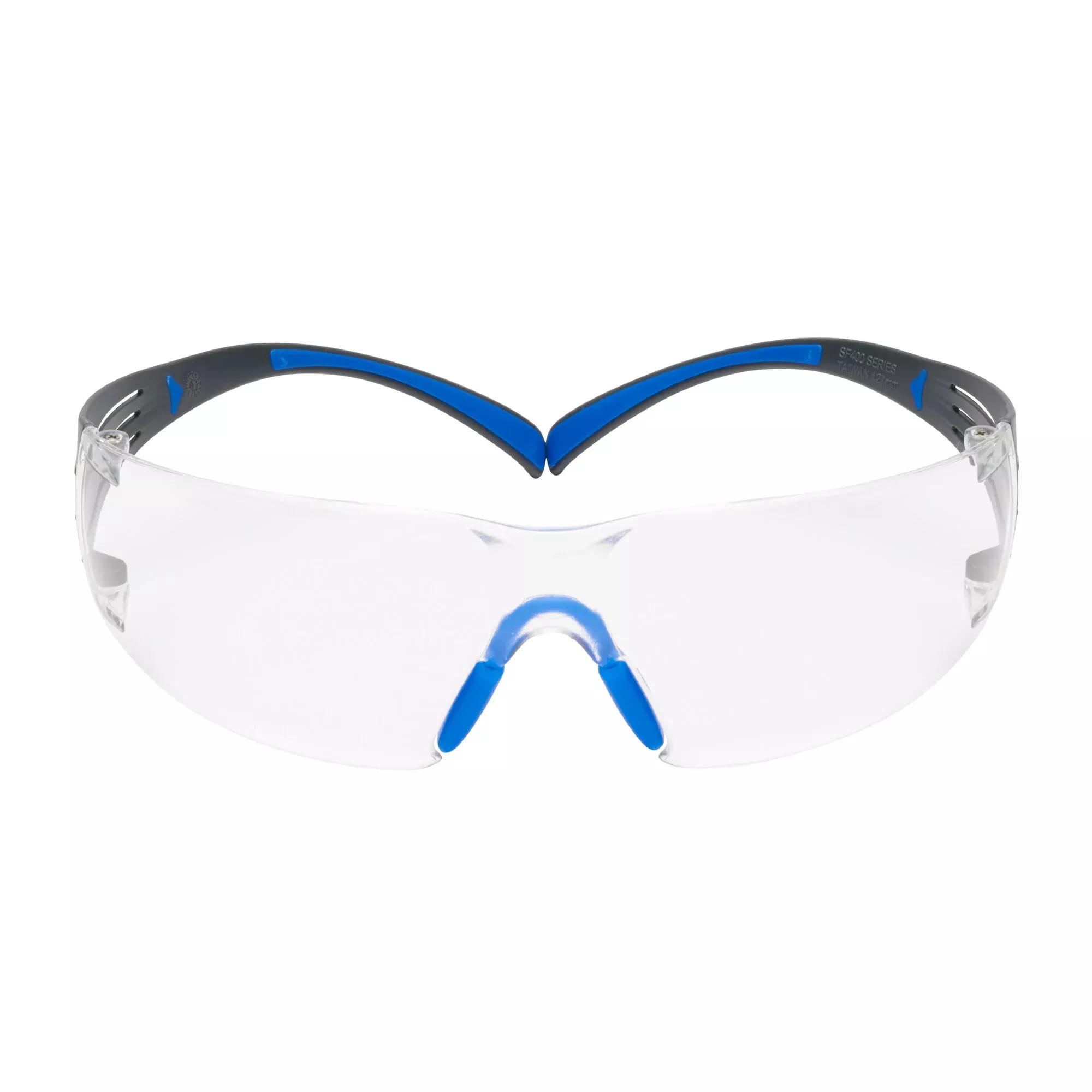 3M SecureFit Safety Glasses SF401SGAF-BLU, Blue/Gray