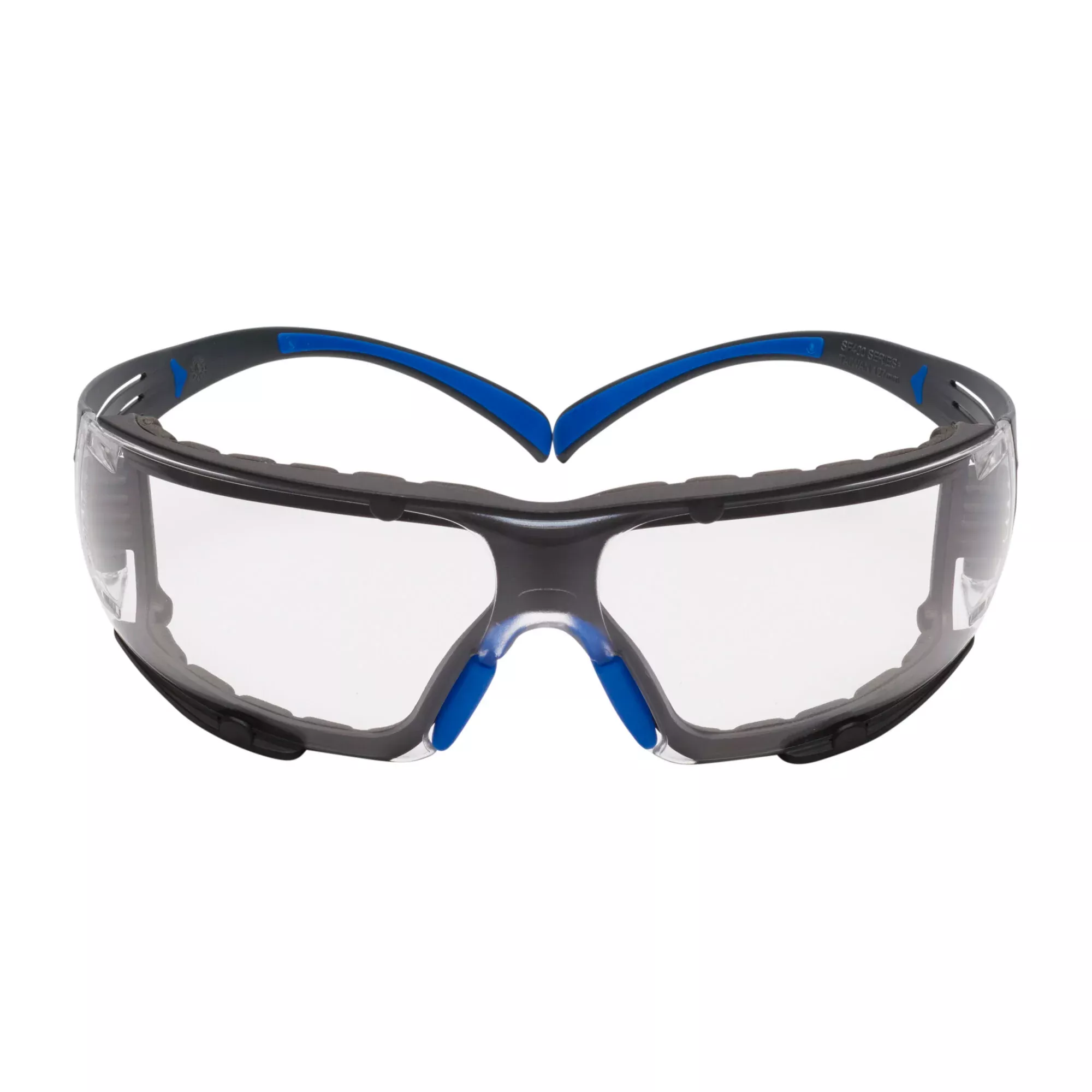 3M SecureFit Safety Glasses SF401SGAF-BLU-F, Blue/Gray