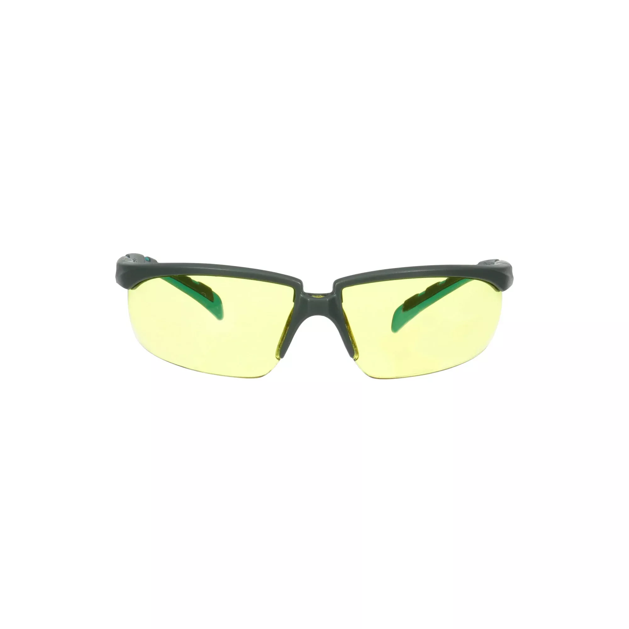 3M Solus 2000 Series, S2003SGAF-BGR, Gray/Blue-Green Temples