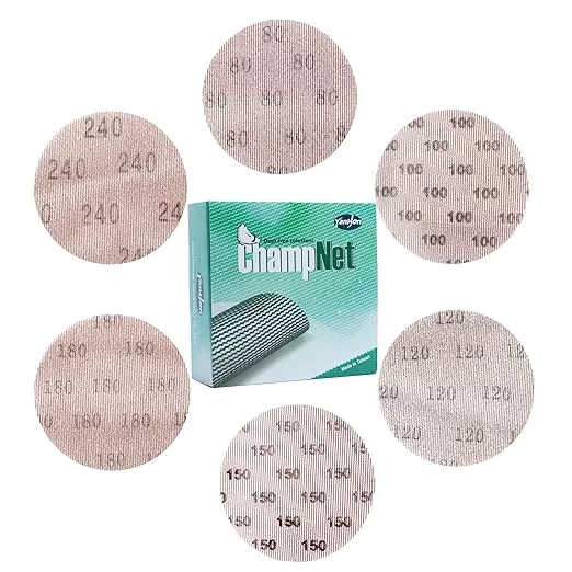 9 Inch Mesh Sanding Discs Abrasive Net Dust Free Sander Abrasives Pads | 30 Sheets Pack | for Drywall, Floor, Putty Use | for Power Drywall Sander