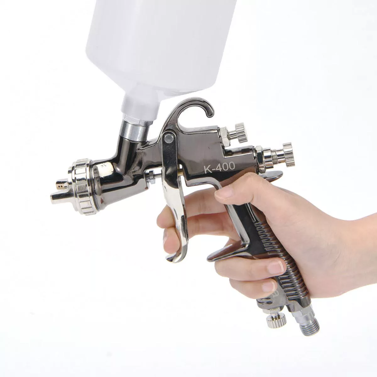 Air gravity spray gun High QualityStainless Steel-Model:K-400 1.3