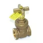 Apollo™ 3000701 101T Rising Stem Gate Valve, 1-1/2 in Nominal, NPT End Style, 125 lb, Bronze Body, Handwheel Actuator