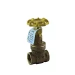 Apollo™ 30LF03401 102T-LF Lead Free Non Rising Stem Gate Valve, 3/4 in Nominal, NPT End Style, 125 lb, Bronze Body, Handwheel Actuator