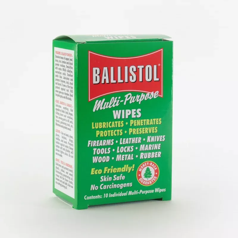 Ballistol Multi-Purpose Tool Oil Wipes - 10 Pack