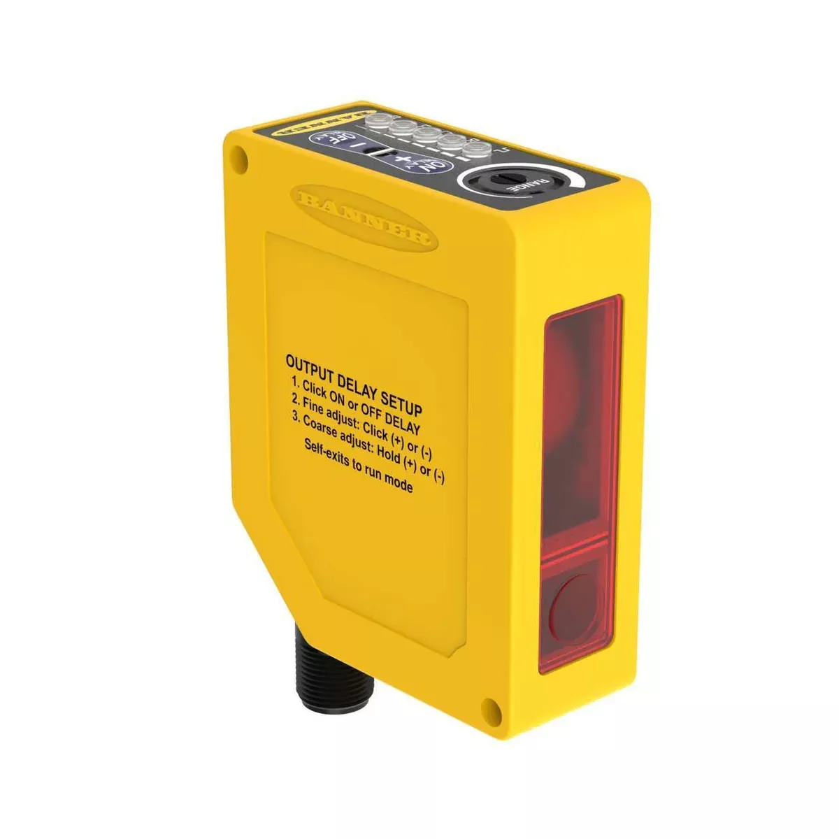 Banner 63001 | Q60BB6AF2000Q | Q60 Series: Adjustable-Field Infrared