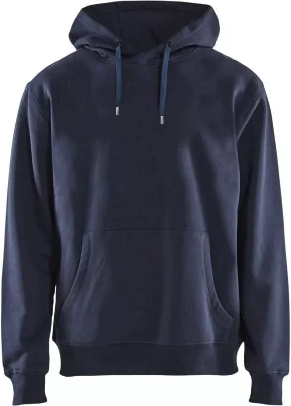 Blaklader 34491048 Hooded Sweatshirt, Navy Blue, M