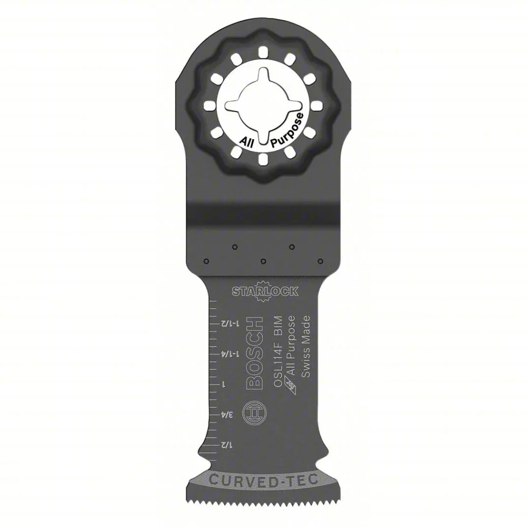 Bosch 1-1/4" StarlockMax Oscillating Steel Plunge Cut Blade OSM114