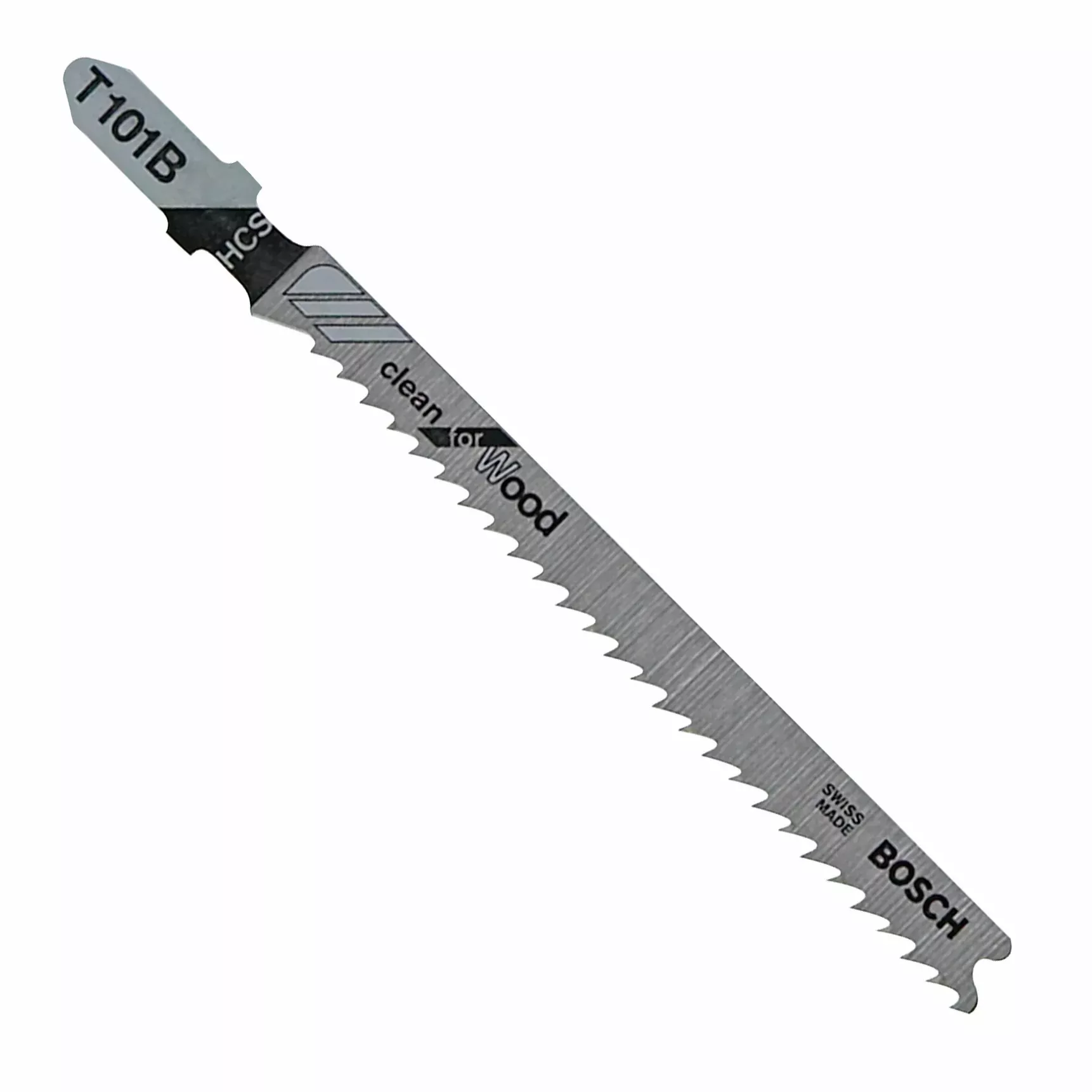 Bosch 100 pc 4" 10V TPI Clean Wood Cutting TS Jigsaw Blades T101B100