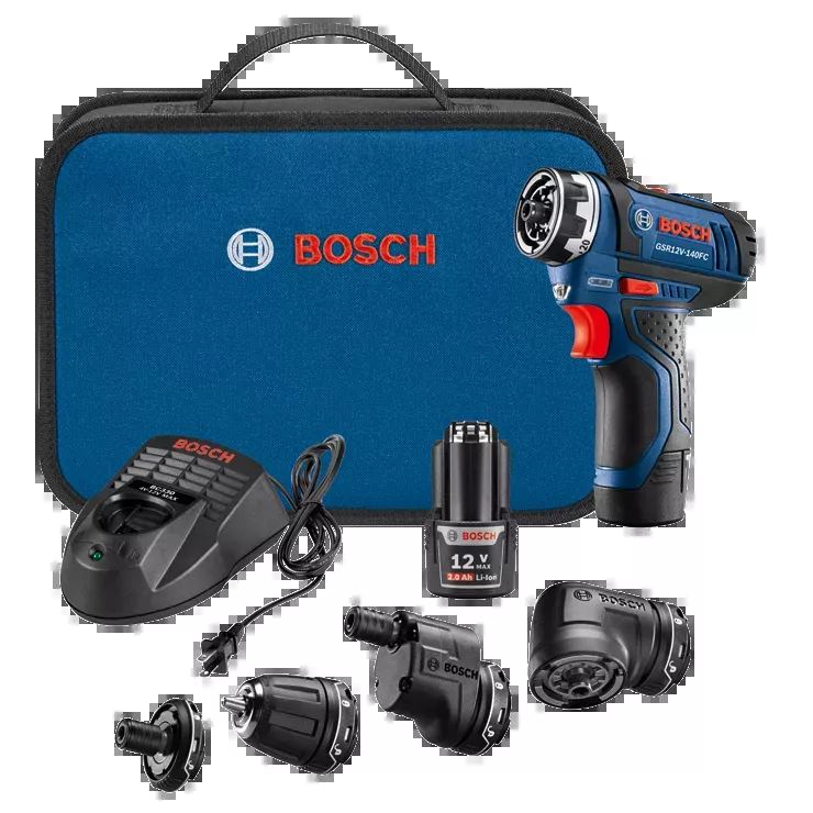 BOSCH 12V MAX Drill/Driver w/ 5-IN-1 FLEXICLICK System
