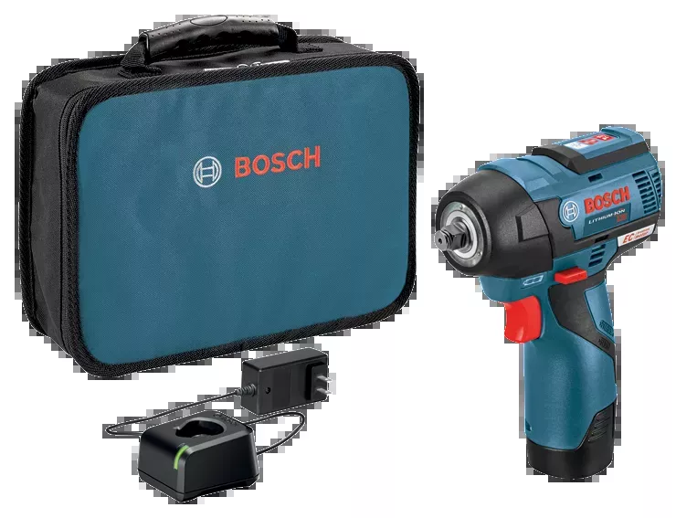 BOSCH 12V MAX EC 3/8" Impact Wrench Kit