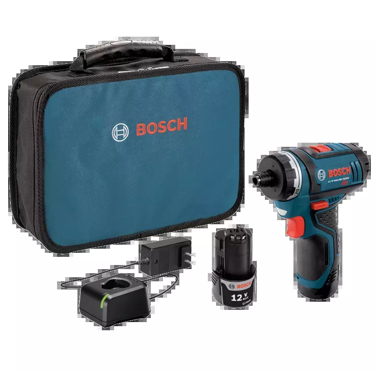 BOSCH 12V MAX Two-Speed 1/4" Hex Pocket Driver Kit