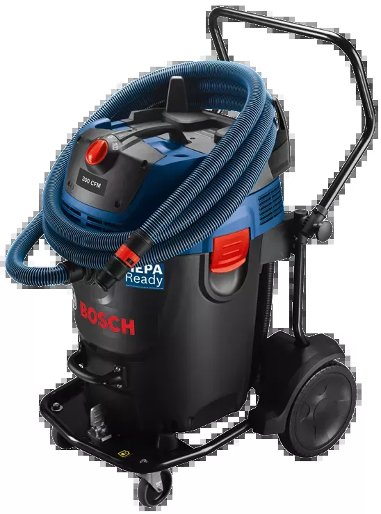 BOSCH 17-Gallon 300-CFM Dust Extractor w/ Auto Filter Clean & HEPA Filter
