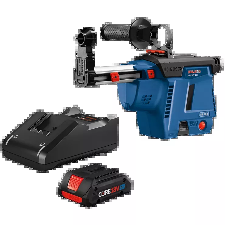 BOSCH 18V SDS-PLUS BULLDOG™ 1" Dust Collection Attachment Kit