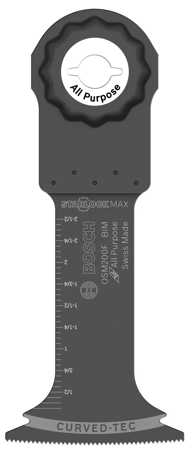 Bosch 2" StarlockMax Oscillating Bi-Metal Plunge Cut Blade OSM200F