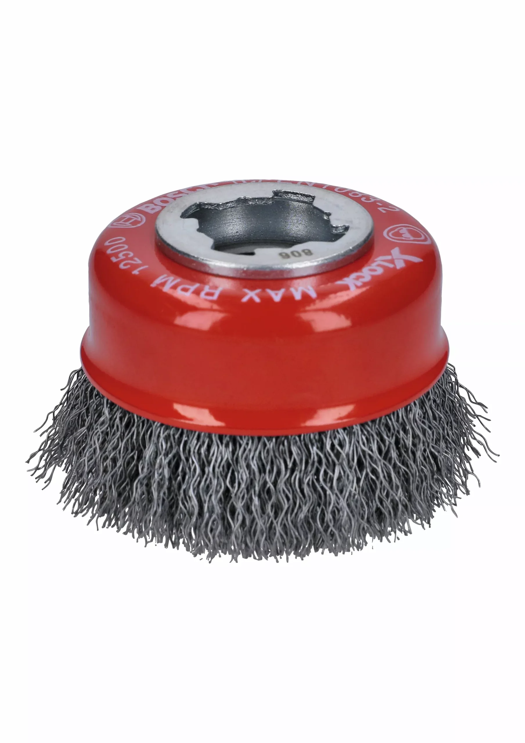 Bosch 3" Carbon Steel Crimped Wire Cup Brush WBX318