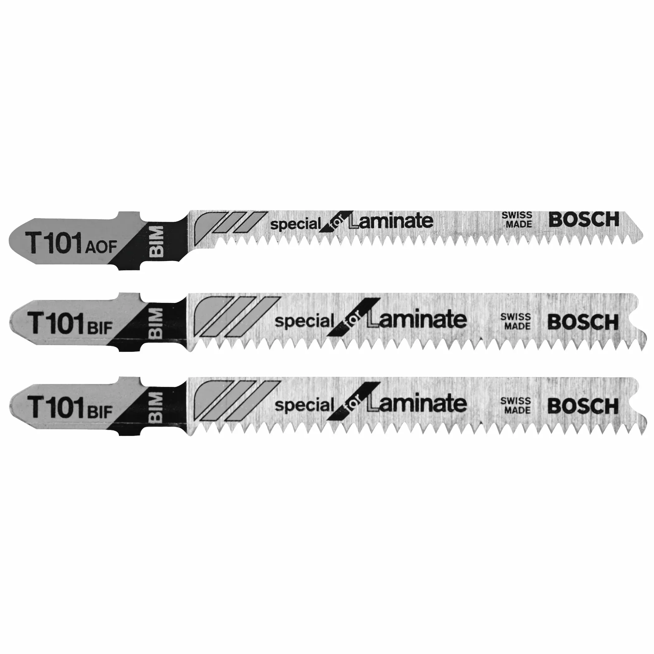 Bosch 3 pc Hardwood/Laminate Flooring T-Shank Jigsaw Blade Set T503