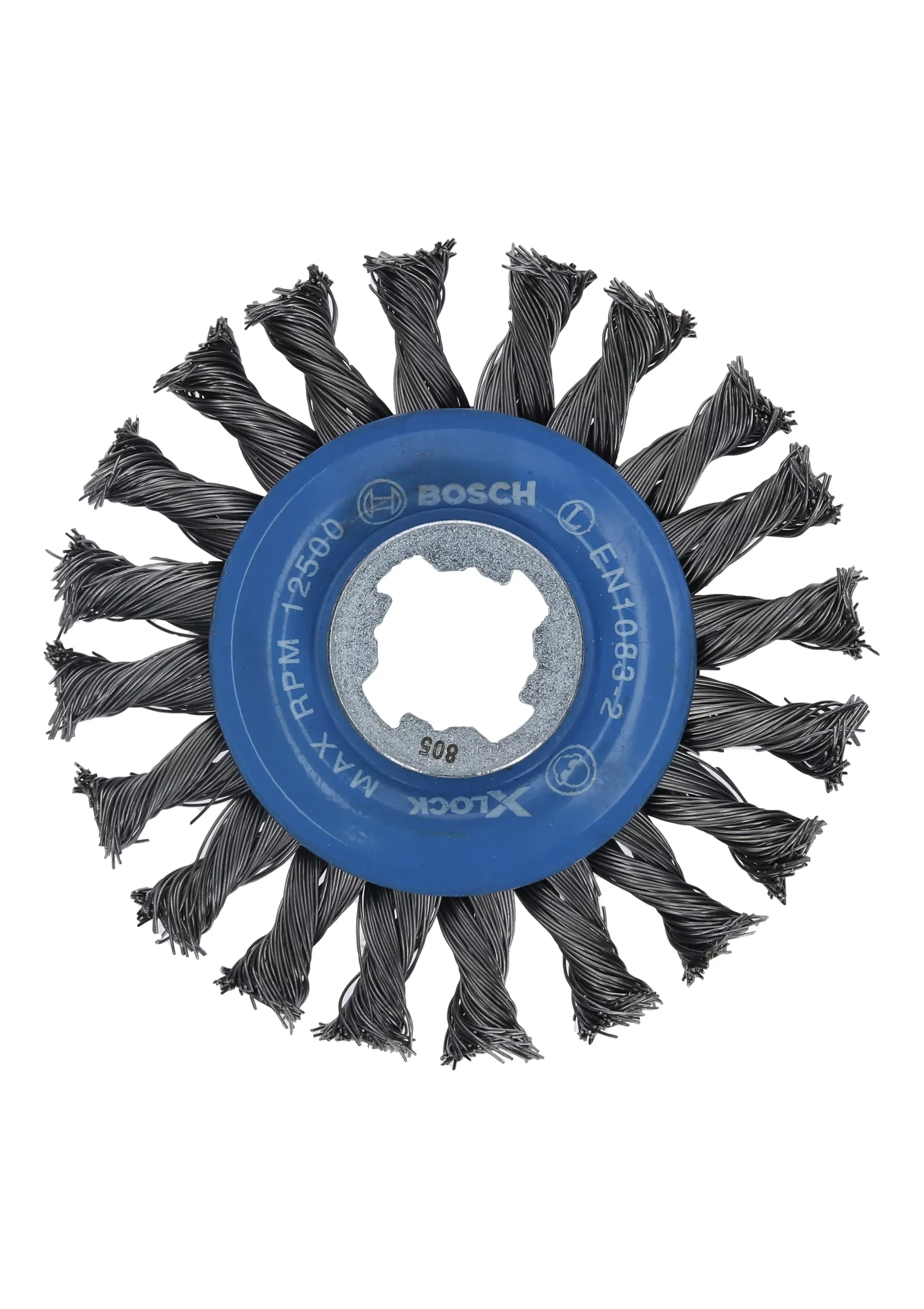 Bosch 4-1/2" Carbon Steel Full Cable Knotted Wire Wheel WBX428