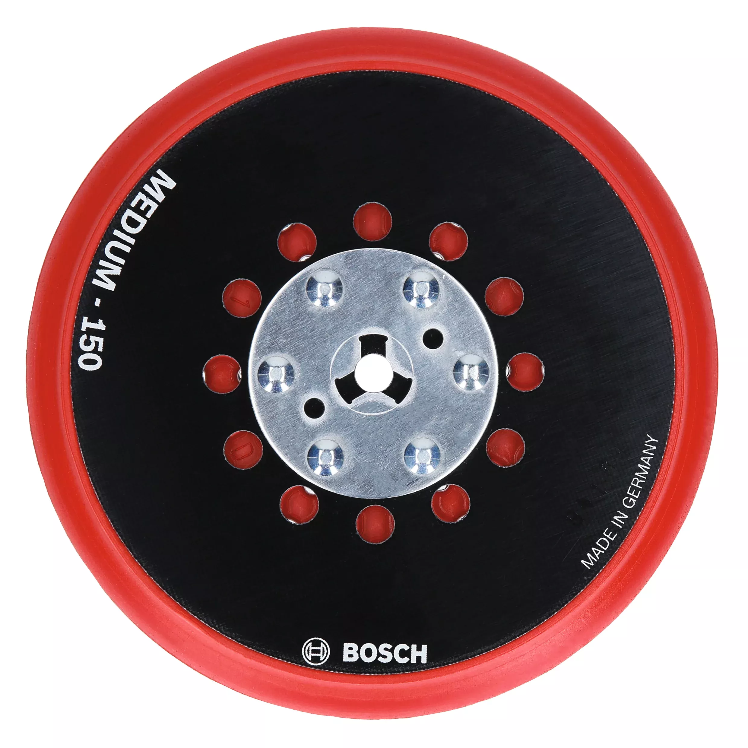 Bosch 6" Medium Hook-and-Loop Multi-Hole Sanding Pad RSM6045