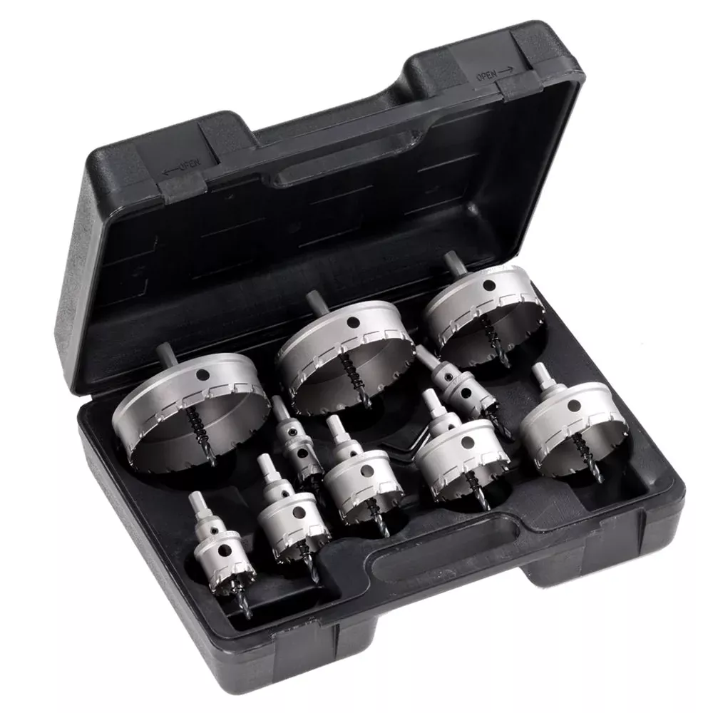 CHAMPION 10 PC. Carbide Tipped Hole Cutter Set