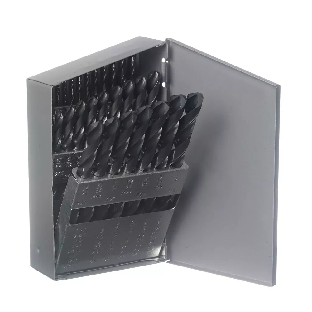 CHAMPION 29 PC. 1/16-1/2 X 64ths General Purpose Drill Set