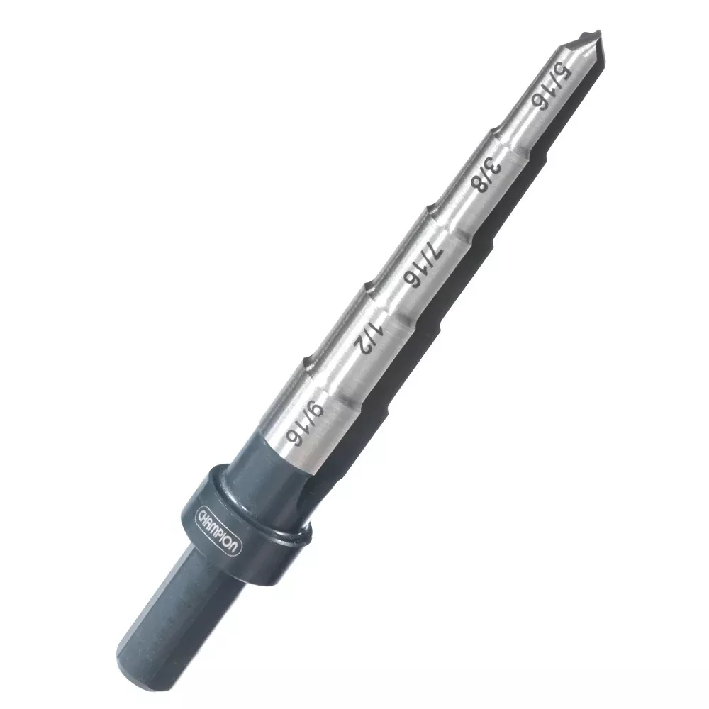 CHAMPION 5/16, 3/8, 7/16, 1/2, 9/16 Brute XSR Step Reamer