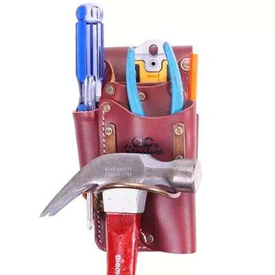 CLC 21465 Heavy Duty Leather Hammer/Tool Holder