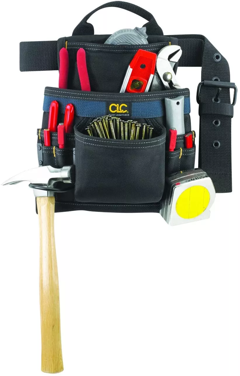 CLC 2823 10 Pocket Ballistic Nail & Tool Bag