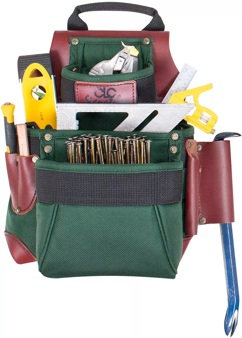 CLC 51685 Construction Worker’s Ballistic Nylon Nail & Tool Bag