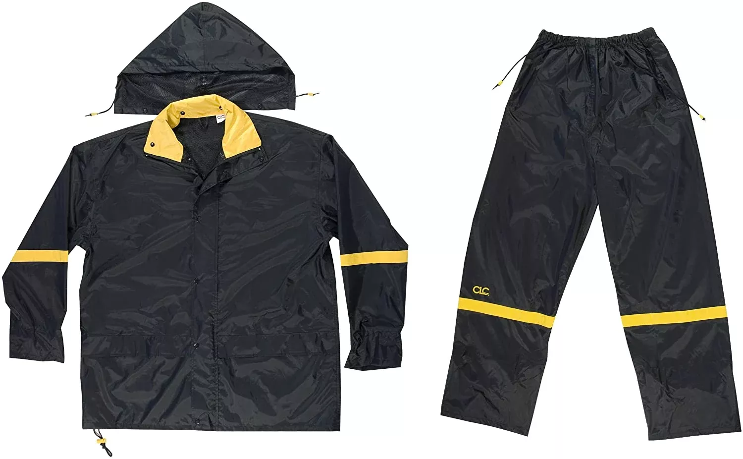 CLC R1034X 3 Piece Deluxe Nylon Rain Suit