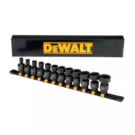 DEWALT 12-Piece 3/8" Drive SAE Impact Universal Socket Set – DWMT19228