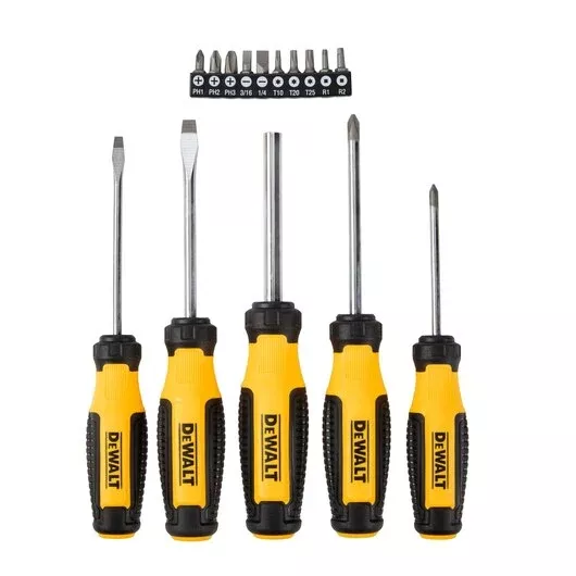 DEWALT 15-Piece TOUGHSERIES Screwdriver Set with MAX FIT Tips - DWHT65202