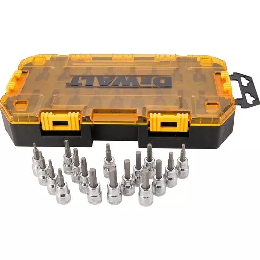 DEWALT 17-Piece 3/8" Drive Bit Socket Set with ToughCase™ – DWMT73806