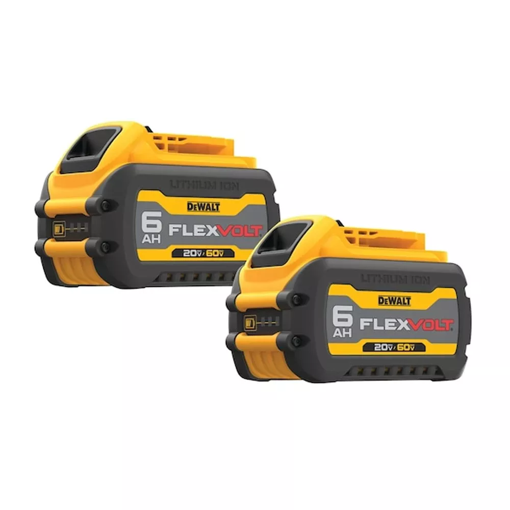 DeWalt 20V/60V MAX FLEXVOLT 6.0Ah Batteries (2 Pack) DCB606-2