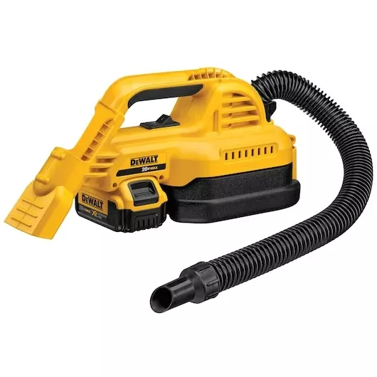 DEWALT 20V MAX 1/2 Gallon Cordless Wet/Dry Portable Vac Kit DCV517M1