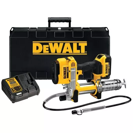 DEWALT 20V MAX Cordless Grease Gun Kit, 10,000 PSI – DCGG571M1
