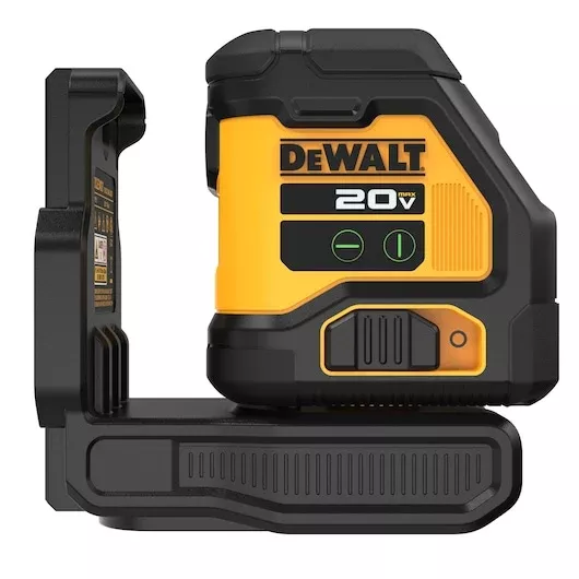 DEWALT 20V MAX Green Cross Line Laser (Bare Tool) - Unrivaled Jobsite Precision - DCLE34021B