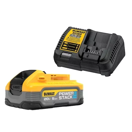 DEWALT 20V MAX POWERSTACK 5.0Ah Battery Starter Kit DCBP520C